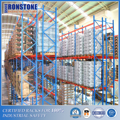 Scaffale per pallet selettivo per magazzino standard con passo 50 mm