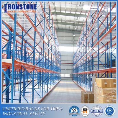 Scaffale industriale su misura resistente certificato del metallo