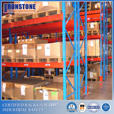 Scaffale industriale su misura resistente certificato del metallo