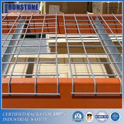 Piattaforme rinforzate del filo zincato per gli scaffali del pallet che offrono supporto supplementare