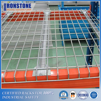 Piattaforme rinforzate del filo zincato per gli scaffali del pallet che offrono supporto supplementare