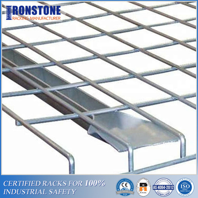 Piattaforme durevoli del filo zincato per il sistema resistente di racking del pallet