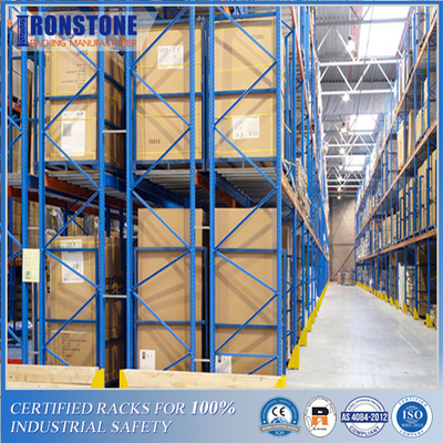 Di nuovo al doppio scaffale profondo posteriore del pallet con manutenzione bassa