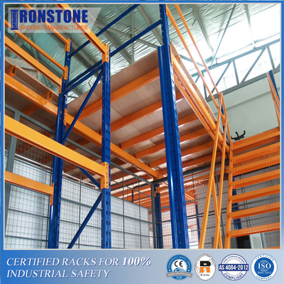 Sistema di racking di sostegno scaffale multi livello del pavimento di mezzanino
