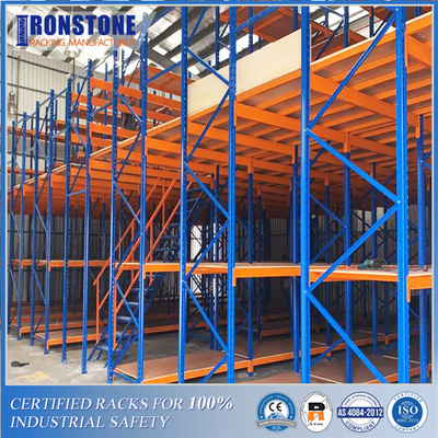 Sistema di racking di sostegno scaffale multi livello del pavimento di mezzanino