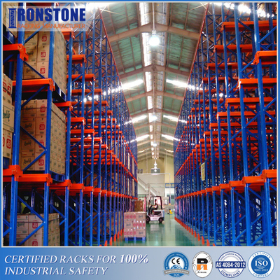 Azionamento ad alta densità nel sistema FIFO LIFO dello scaffale di stoccaggio del pallet