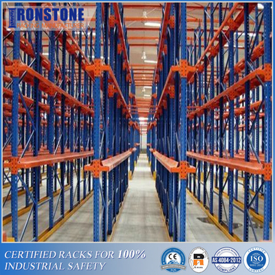 Azionamento ad alta densità nel sistema FIFO LIFO dello scaffale di stoccaggio del pallet