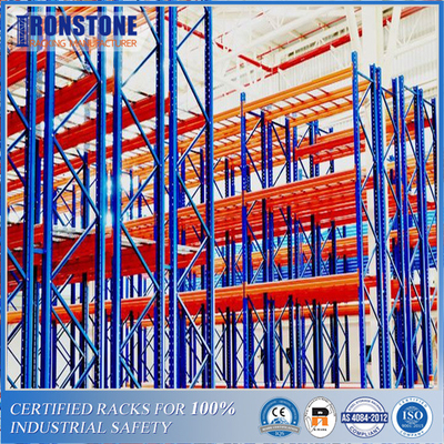 Facilmente regolato o doppio scaffale versatile profondo riassegnato del pallet con incastrare le forcelle