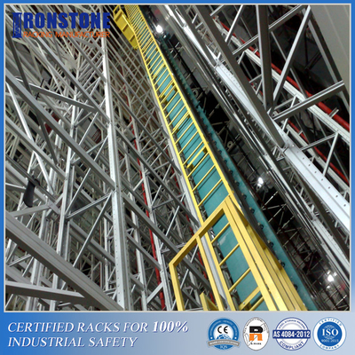 ASRS Crane Racking Smart Storage System per il magazzino che funziona tutto l'anno