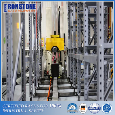 Scaffale su misura di stoccaggio del metallo dei ASRS del magazzino per amministrazione dell'inventario efficiente