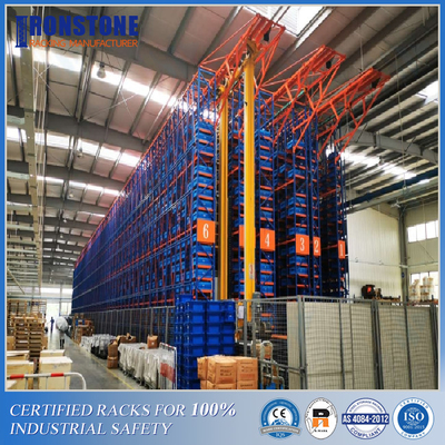 La polvere di Alto-efficienza ha ricoperto i ASRS che tormentano il sistema per il centro di logistica di prezzo basso