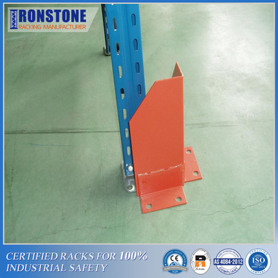 Accessori industriali protettore dello scaffale del pallet e guardia dritti For Warehouse Safety della colonna