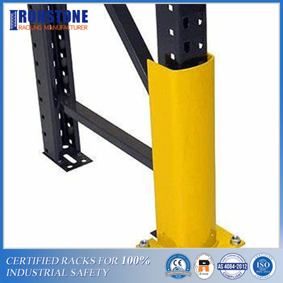 Accessori industriali protettore dello scaffale del pallet e guardia dritti For Warehouse Safety della colonna