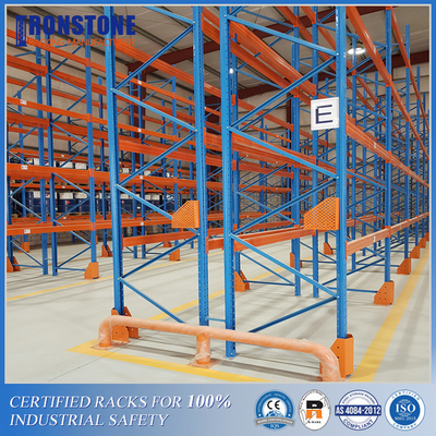 Accessori industriali protettore dello scaffale del pallet e guardia dritti For Warehouse Safety della colonna