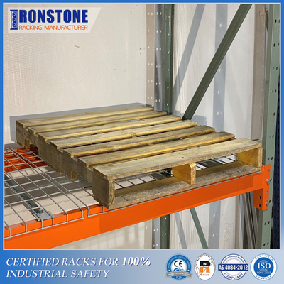 Scaffalatura dello scaffale del pallet del magazzino con il filo zincato Mesh Decks For Storage