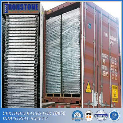Scaffalatura dello scaffale del pallet del magazzino con il filo zincato Mesh Decks For Storage