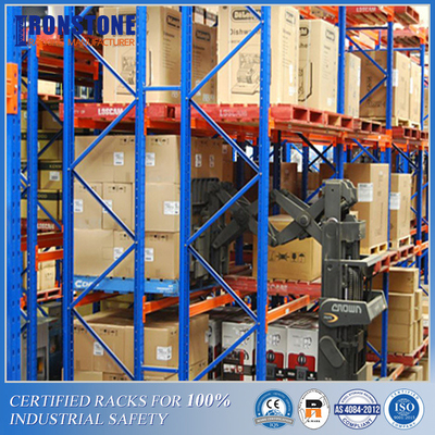 Scaffale del pallet unificato metallo profondo doppio con il doppio inventario