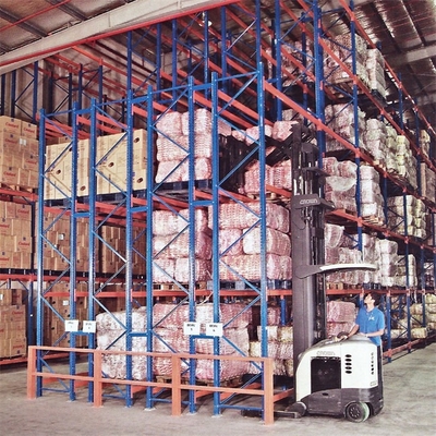 Doppio racking profondo durevole del pallet per lo stoccaggio industriale ad alta densità