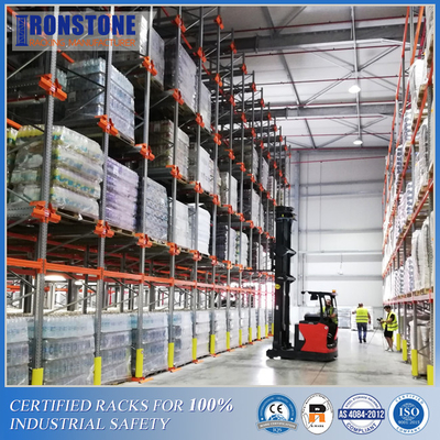 Il ODM ha motorizzato il racking della navetta del pallet del metallo di stoccaggio per l'efficienza di sistema di aumenti