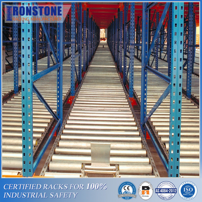 Alto racking efficiente di flusso del cartone con la rotazione continua di inventario