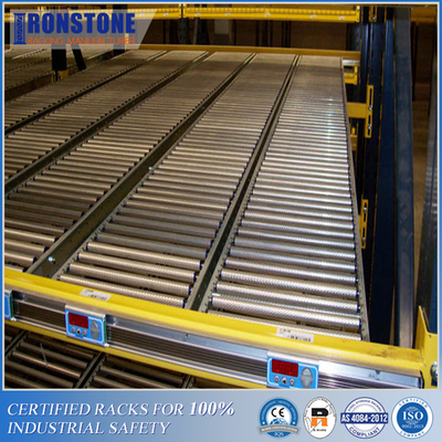 Alto racking efficiente di flusso del cartone con la rotazione continua di inventario