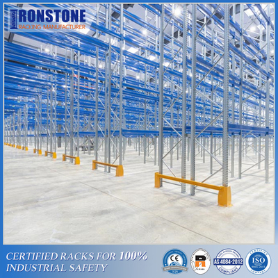 Sistema stretto stesso di racking del pallet del magazzino del sistema RMI di tormento della navata laterale del ODM