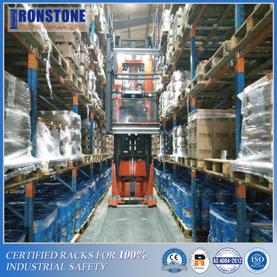 Sistema compatto di tormento del pallet di VNA con utilizzazione cubica eccellente di area