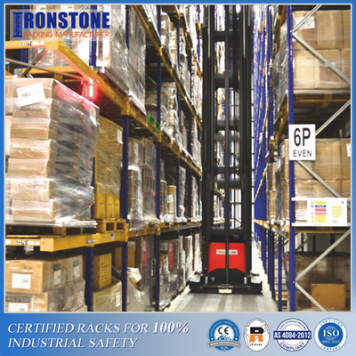Sistema compatto di tormento del pallet di VNA con utilizzazione cubica eccellente di area