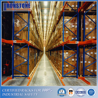 Sistema stretto stesso resistente dello scaffale del pallet della navata laterale (VNA) per stoccaggio automobilistico