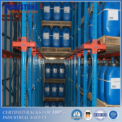 Il CE ha certificato l'azionamento staccabile del metallo nel sistema dello scaffale di stoccaggio del pallet