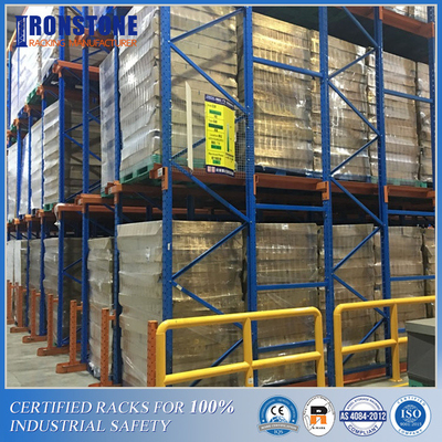 Scaffale industriale del pallet del drive-in di rendimento elevato per i magazzini refrigerati