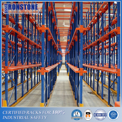 Drive-in industriale redditizio 40&quot;» scaffale del pallet *48 per i prodotti omogenei del deposito