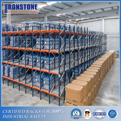 Applicazione di Live Storage Rack With Widespread di flusso del cartone di rendimento elevato