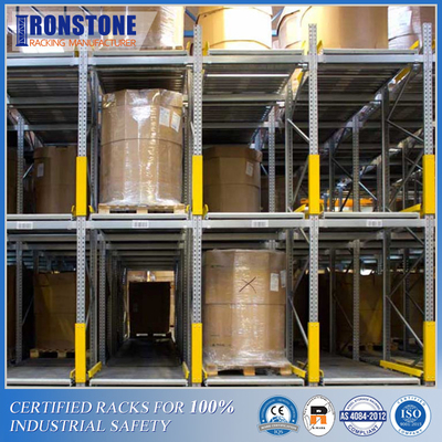 Scaffale di conservazione e di recupero efficiente di flusso del cartone per immagazzinamento in celle frigorifere