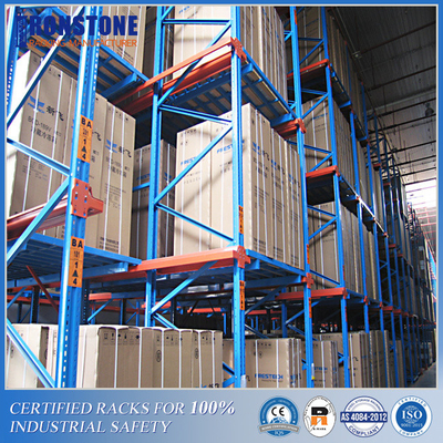 Azionamento industriale di progettazione creativa in ed azionamento attraverso il sistema dello scaffale del pallet