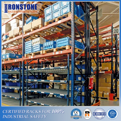 sistema Gravità-preso di racking di flusso del cartone del pallet con rotazione di stock veloce