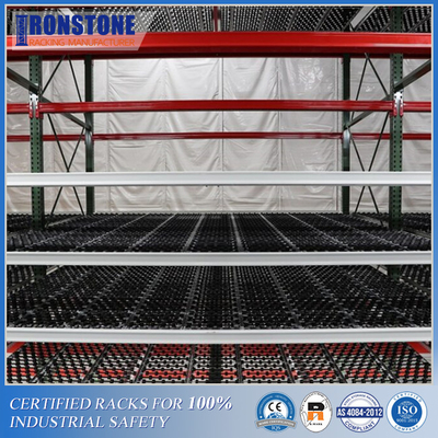 sistema Gravità-preso di racking di flusso del cartone del pallet con rotazione di stock veloce