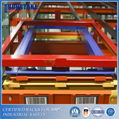 Scaffalature push-back flessibili per celle frigorifere