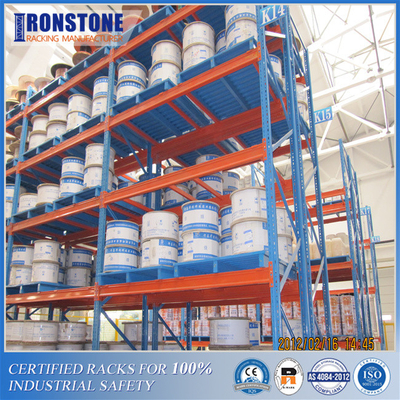 Scaffalatura per magazzini industriali certificata RMI/AS4084