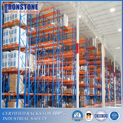 Scaffalatura per magazzini industriali certificata RMI/AS4084
