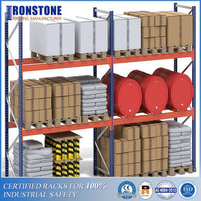 Scaffale per pallet selettivo per magazzino standard con passo 50 mm