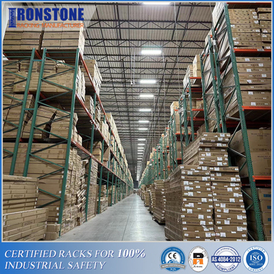 Strutture dello scaffale del pallet di lacrima &amp; fasci popolari di punto per stoccaggio pesante del carico