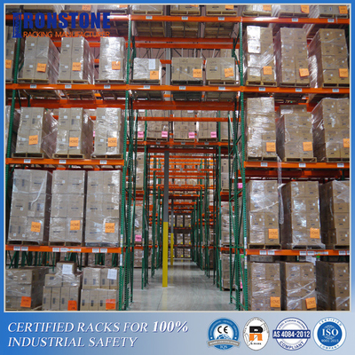 Rack per pallet per magazzini pesanti certificato American RMI