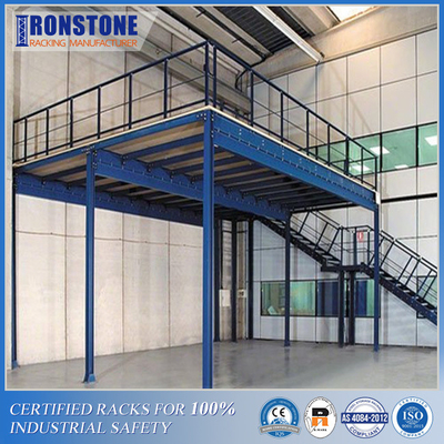 Mezzanine di acciaio industriale indipendente