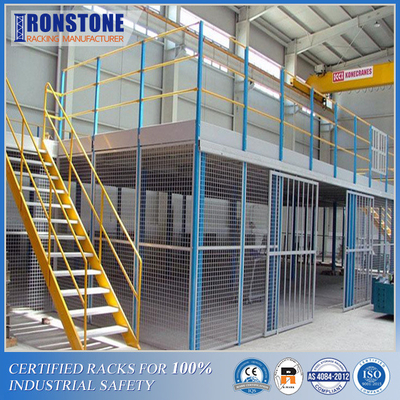 Mezzanine di acciaio industriale indipendente