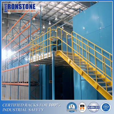 Sistema di scaffalature in acciaio a mezzanine ad alta efficienza