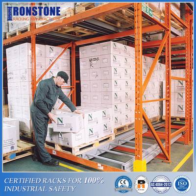 Il recupero facile respinge il sistema dello scaffale per rotazione di inventario di LIFO